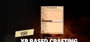 Dive into XP-based crafting with the RedM Vorp system. Unlock new crafting possibilities and enhance your gaming experience.