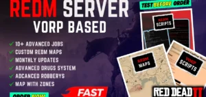 Get the Best RedM Server: Base, Full, Premade, PVP, Downloads, Mods, Scripts, and Setup Resources!